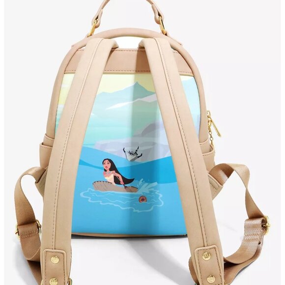 Loungefly Disney Pocahontas Scenery Mini Backpack - BoxLunch Exclusive NWT